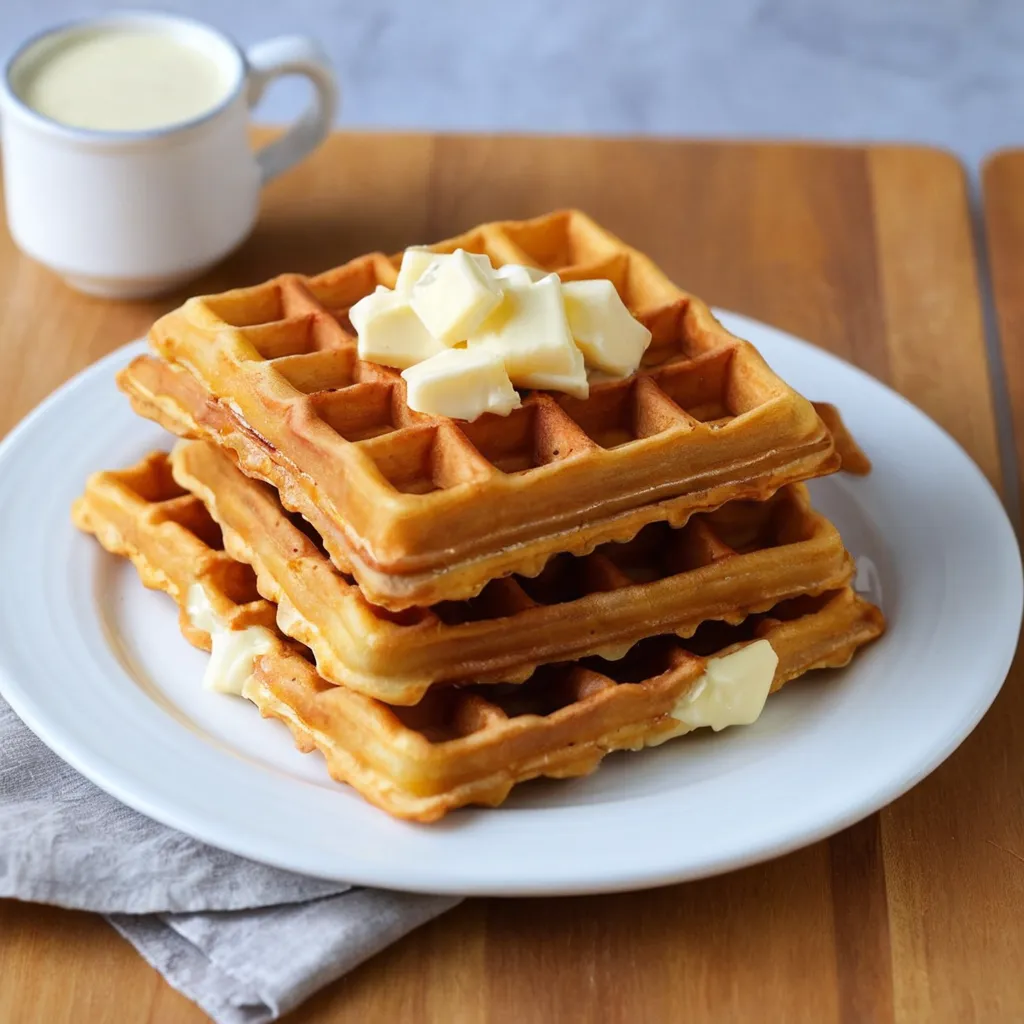 gaufre au fromage