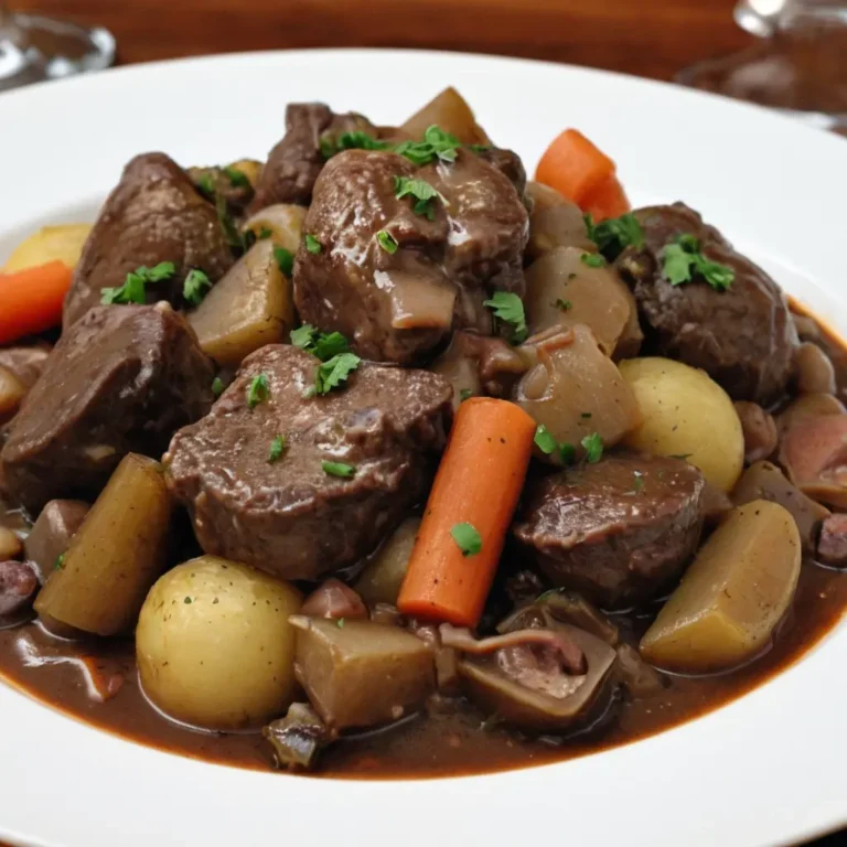 Recette de Boeuf Bourguignon Rapide : Un Plat Réconfortant en Moins d’1h30